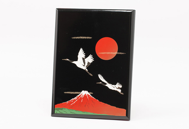 鶴と富士