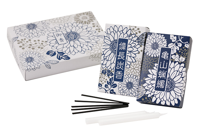 偲ぶ菊 線香ろうそくセット