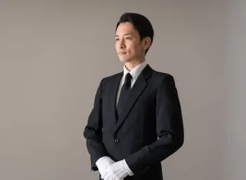 斎場のスタッフ