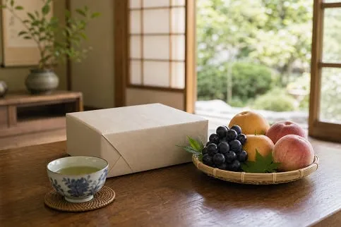 新盆のお供え物