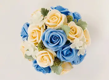 ソープフラワー電報