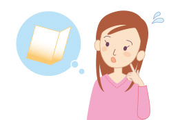 電報を思い浮かべて焦っている女性