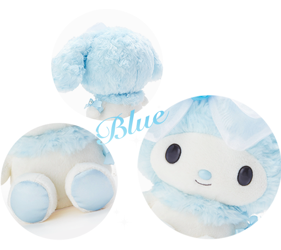 ブルーのずきん、足の裏、鼻