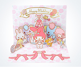 マイメロディのハッピーウェディング商品イメージ
