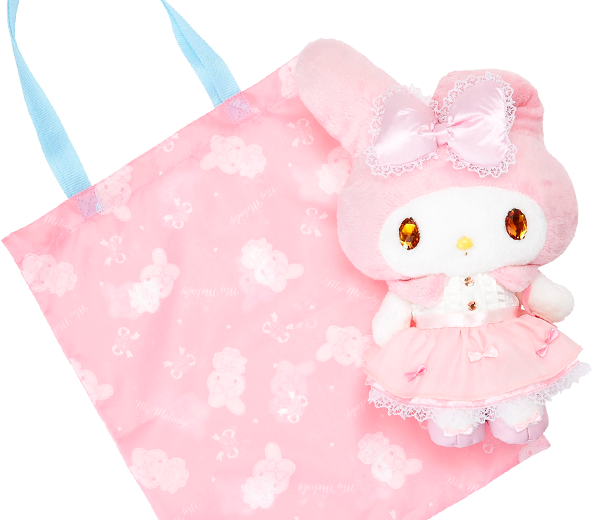 付属バッグとマイメロディ